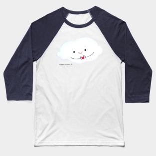 Cloud doing a heart with hands Baseball T-Shirt